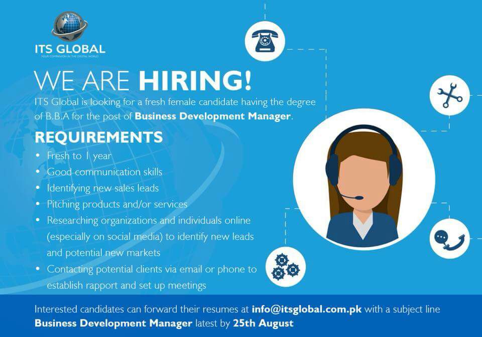 Business Development Manager