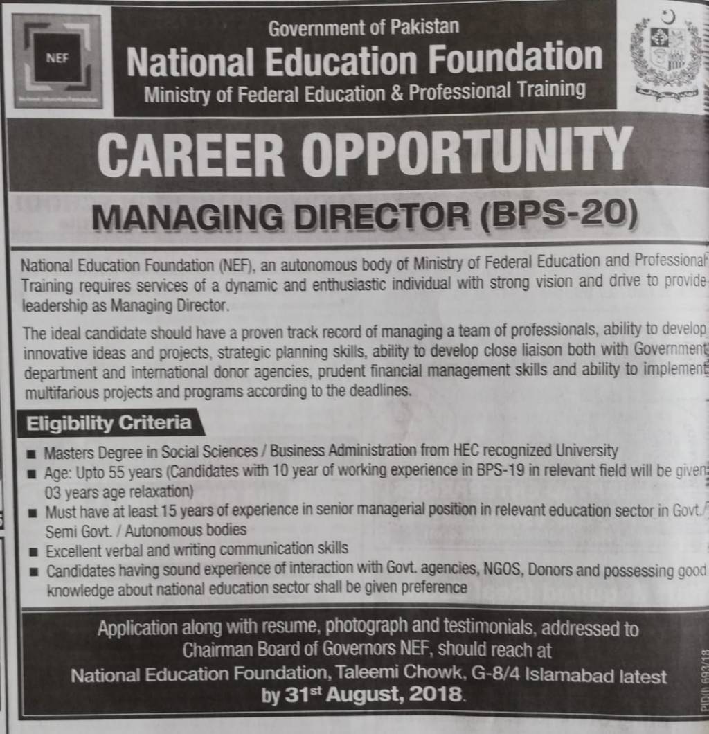 National Education Foundation