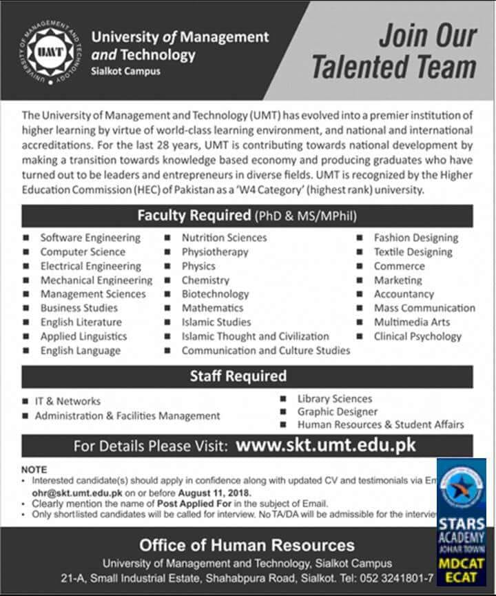 umt jobs