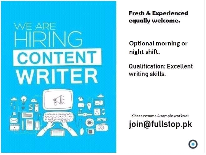 4 aug content writer